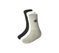 Champion Core- Junior 3pp Crew Calcetines Unisex niños (Pack de 3)