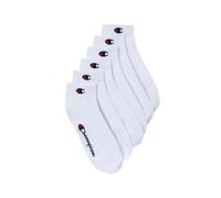 Champion Core Socks 6PP Crew Calcetines Casual, Blanco, 35-38 EU Unisex Adulto