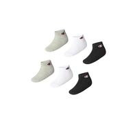 Champion Core Socks Junior 6PP Quarter, Calcetines con forro Unisex - Niños y Adolescentes, Grigio (Melange Chiaro),