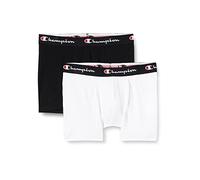 Champion Core Trunk X2 Ropa Interior de Hombres, Multicolor (Blanco y Negro), XXL (Pack de 2)