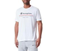 Champion Crewneck T-Shirt Camiseta, Wht, XXL Unisex Adultos