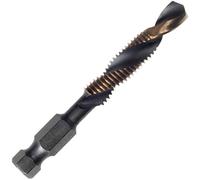 Champion Cutting Tool Corp Champion Herramienta de corte DT22HEX-M12X1.75 Combinación Taladro y grifo, 12X1.75