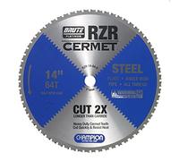 Champion Cutting Tool Corp Circular Saw Blade 64T (RZR-14-64-S)-Cut Steel