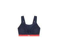 Champion Damen Sa Sn109 D+max Bra Sport-BH, Mehrfarbig (Blau/Rot), 65G
