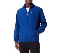 Champion Eco Future Recycled Full Stretch Woven Full-zip Sudadera, Blu (College), L, Hombre