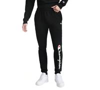 Champion, Powerblend, Fleece Joggers, Comfortable Sweatpants For Men (Reg. Or Big & Tall) Pantalones Deportivos, Fuente Negra, M para Hombre