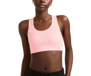 Champion Freedom-Brasier Deportivo sin Costuras con Espalda Cruzada Sujetador, Lazo Rosado, Medium para Mujer