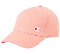 Champion Icons Accessories-805974 Woven Cotton Twill C-Logo Gorra de béisbol, Rosa melocotón, Talla única Unisex Adulto