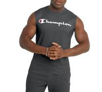 Champion Graphic Jersey Muscle Camisa, Granito Jaspeado, XL para Hombre