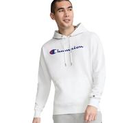 Champion Graphic Powerblend-Sudadera de Forro Polar, Blanco, XXL para Hombre