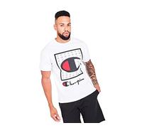 Champion Graphic Tab Mens Active Shirts & Tees Size M, Color: White