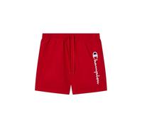 Champion Hombre Legacy - Pantalones Cortos de Playa con Logotipo Grande, Rojo (RS069), L, Rojo (Rs069), L