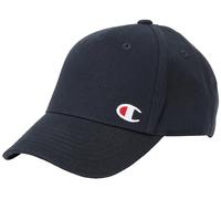 Champion Icons Accessories-805974 Woven Cotton Twill C-Logo Gorra de béisbol, Negro, Talla única Unisex Adulto