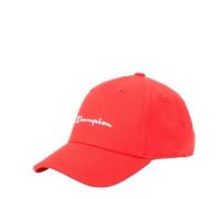 Champion Gorra de béisbol Icons – logo en contraste – Rojo (RS069) Talla única para niños