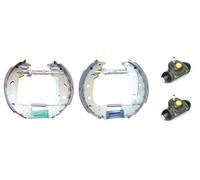 CHAMPION Kit de frenos premontados traseros para FIAT: Palio, Multipla, Marea, Marengo, Siena, Albea (Ref: 381405CH)