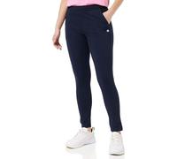 Champion Legacy American Classics C-Logo Pleated Slim Pantalones Deportivos, Azul Marino, XL para Mujer