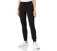 Champion Legacy American Classics Fleece C-logo Rib Cuff Pantalones deportivos, Negro, S, Mujer