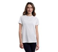 Champion Legacy American Classics Logo Regular S/S, Camiseta Mujer, White Tone On Tone, XS