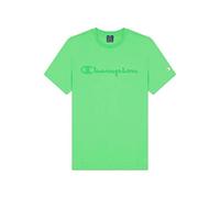 Champion Legacy American Classics Logo S/S Camiseta, Verde Claro, S, Hombre