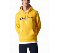 Champion Legacy American Classics-Powerblend Fleece Sudadera con Capucha, Amarillo, M para Hombre