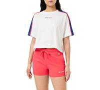 Champion Legacy American Classics Small Logo High Waist Regular Pantalones, Rojo, M Mujer