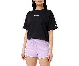 Champion Legacy American Classics Soft Cotton 1x1 Rib Small C-Logo Pantalones, Lavanda, S Mujer