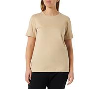 Champion Legacy American Classics W - Logo Regular S/S Camiseta, Taupe Brown, M Mujer