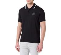 Champion Legacy Athleisure Polo Gallery-S/S Camisa, Negro, M Hombres