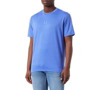 Champion Legacy Athleisure-S/S Crewneck Camiseta, Azul Vaquero, L Hombres