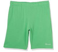 Champion Legacy Authentic Pants Powerblend Terry Small Logo Bermuda Pantalones, Verde Claro, S Hombre