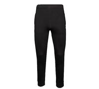 Champion Legacy Authentic Pants Powerblend Terry Tape Logo Rib Cuff Pantalones de chándal Negro, M Hombre