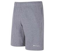 Champion Legacy Authentic Pants Pro Jersey Small Logo Bermuda, Bañador Hombre, Grigio Melange Chiaro, XL