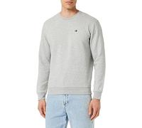 Champion Legacy Basics-Powerblend Fleece Crewneck - Sudadera para Hombre, Gris Melange Claro., S