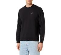 Champion Legacy Basics-Powerblend Fleece Crewneck - Sudadera para Hombre, Negro, S