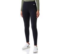 Champion Legacy Basics W-Cotton Lycra High-Waist Leggings Mujer, Negro, L