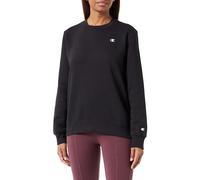 Champion Legacy Basics W-Light Powerblend Fleece Crewneck - Sudadera para Mujer, Negro, M