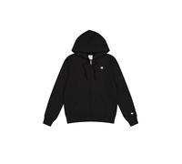 Champion Legacy Basics W-Light Powerblend Fleece Full Zip Sudadera con Capucha para Mujer, Negro, S