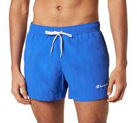 Champion Legacy Beachshorts AC Small Logo Short Bañador para Hombre, Azul Cobalto, S