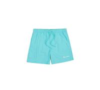 Champion Legacy-Beachshorts with Small Logo Pantalón Corto de Playa, Azul (Bs184), L para Hombre