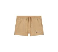 Champion Legacy-Bermuda Beachshorts with Small Logo Pantalón Corto de Playa, Beige (Ms091), L para Hombre