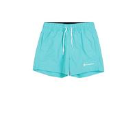 Champion Legacy Boy-Beachshorts Small Logo Pantalón Corto de Playa, Azul (Bs184), 9-10 Años para Niños