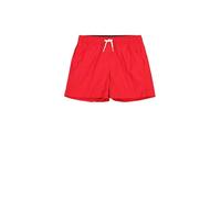 Champion Legacy Boy-Beachshorts Small Logo Pantalón Corto de Playa, Rojo (Rs069), 11-12 Años para Niños