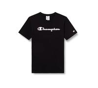 Champion Legacy Boy - Big Logo T-Shirt, Camiseta Niños, Black (KK001),