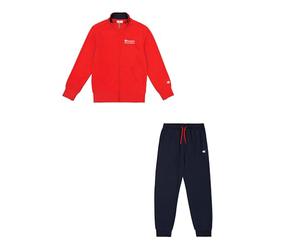 Champion Legacy Boy - Graphic Full Zip Sweatsuit, Traje de baño Niños, Red (RS011),