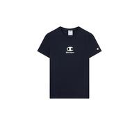 Champion Legacy Boys, Camiseta de Cuello Redondo, L, Azul, Azul, L