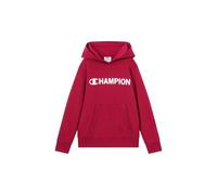 Champion Legacy Boys Sudadera con Capucha, Rosso, L para Niños