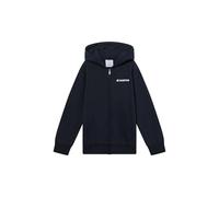 Champion Legacy Boys - Sudadera con Capucha y Cremallera Completa, Talla L, Color Azul, Azul, L