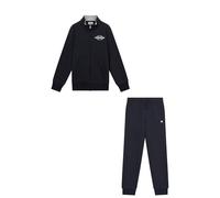 Champion Legacy Boys Sudadera de Forro Polar, Azul, L para Niños