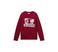 Champion Legacy Boys Sudadera, Rosso, S para Niños
