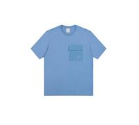 Champion Legacy C-Tech (220407) -Pocket SS Crewneck Camiseta, Azul (BS099), M para Hombre